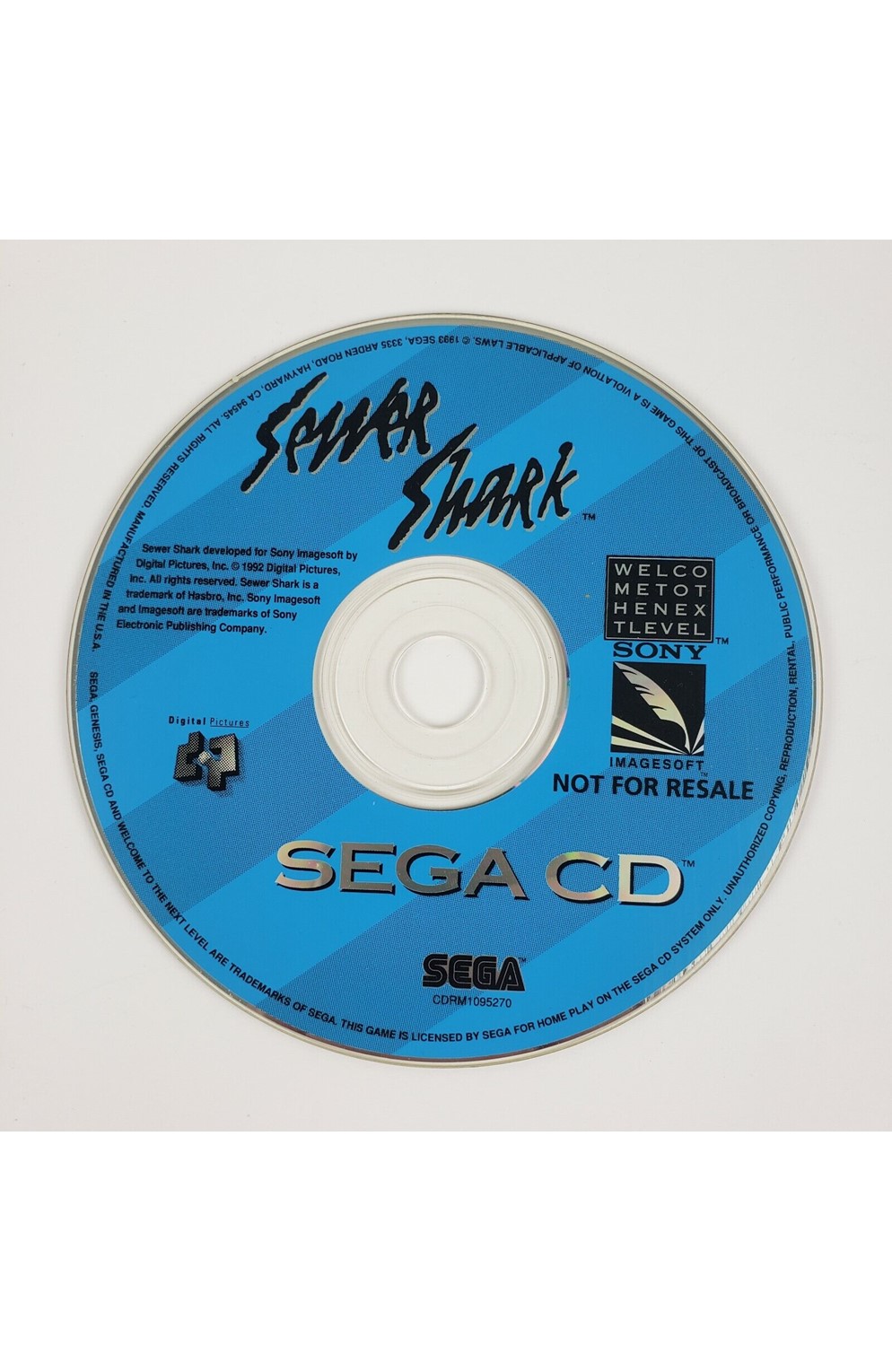 Sega Cd Sewer Shark