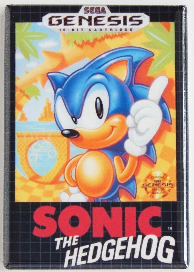 Sonic 16 Bit Cartridge Magnet