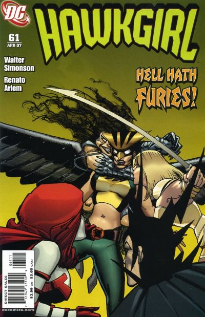 Hawkgirl #61-Very Fine (7.5 – 9)