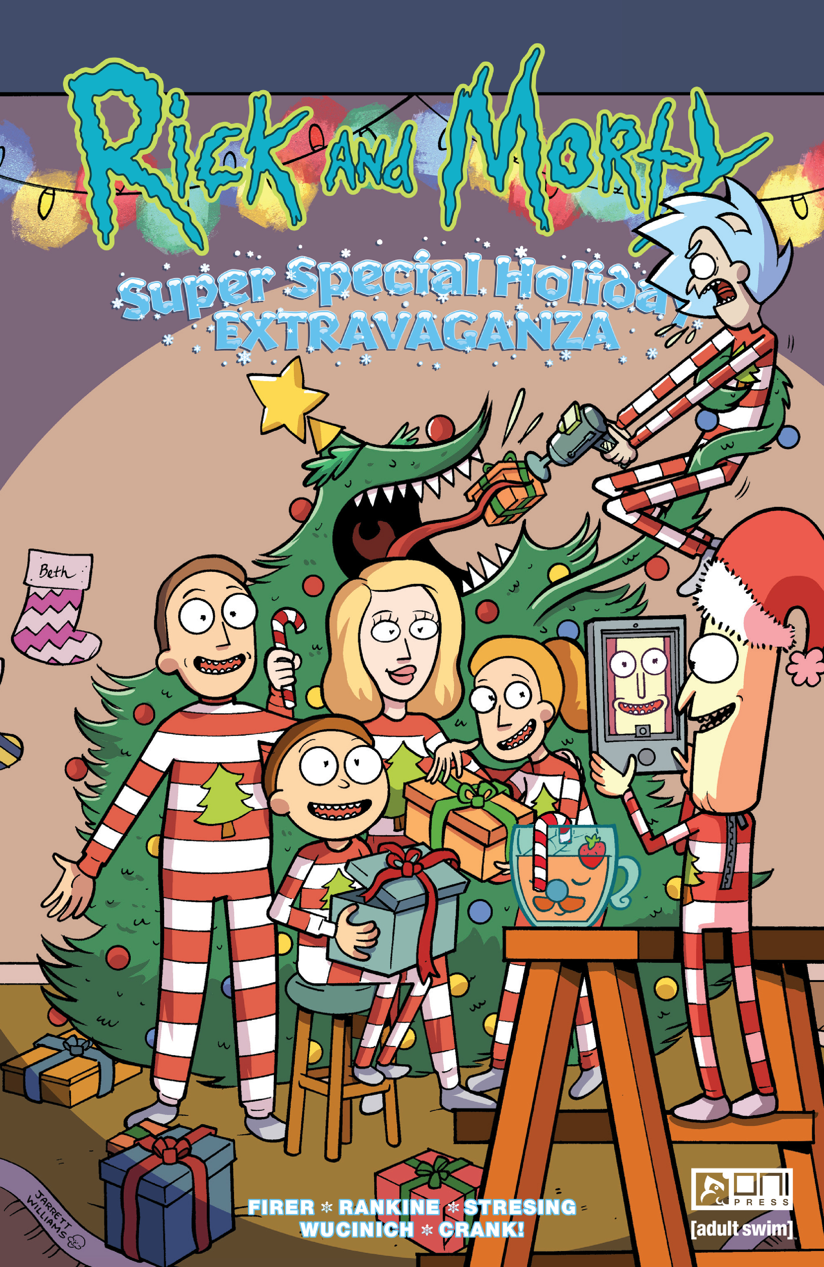 Rick and Morty Super Special Holiday Extravaganza #1 (One Shot) Cover A Jarret Williams (Mature)