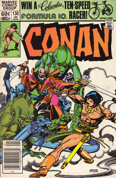 Conan The Barbarian #130 [Newsstand]