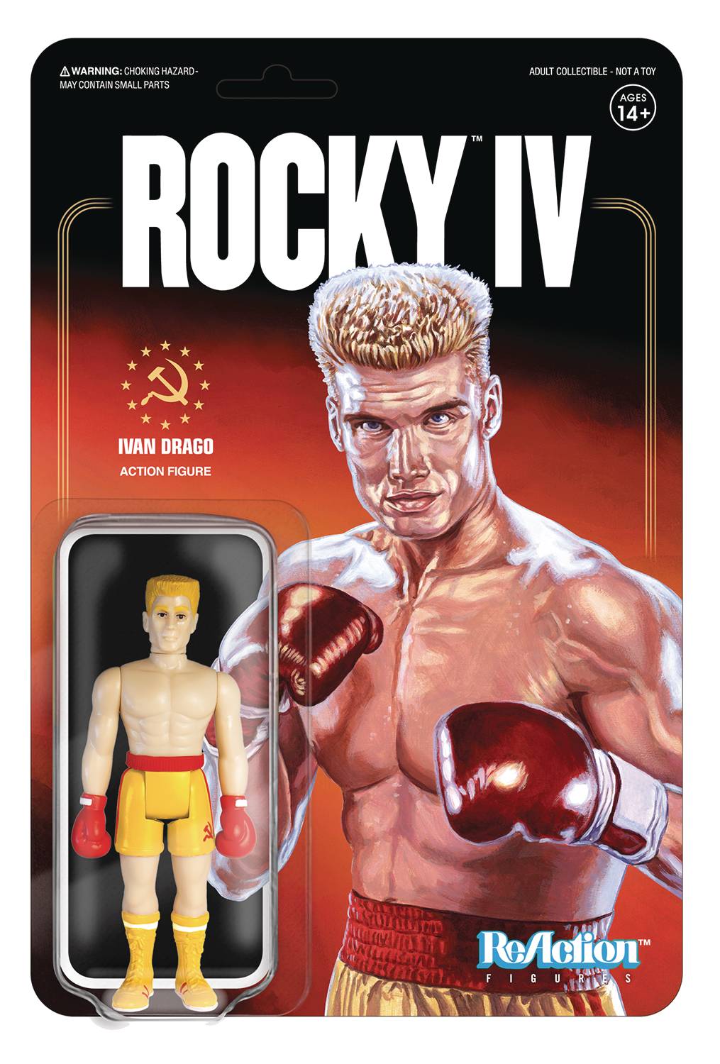 Rocky Ivan Drago Reaction Figure