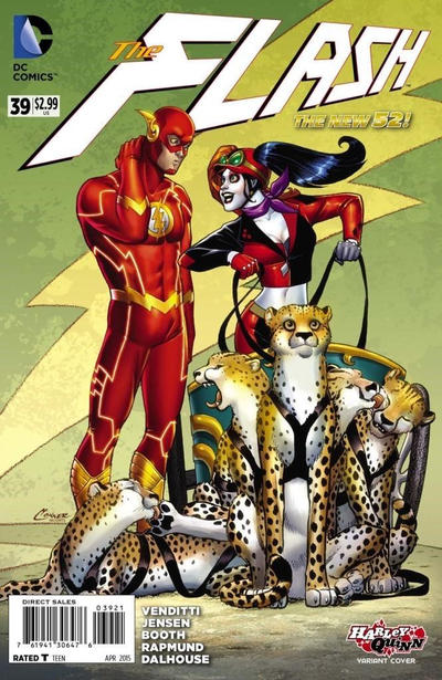 Flash #39 Harley Quinn Variant Edition (2011)
