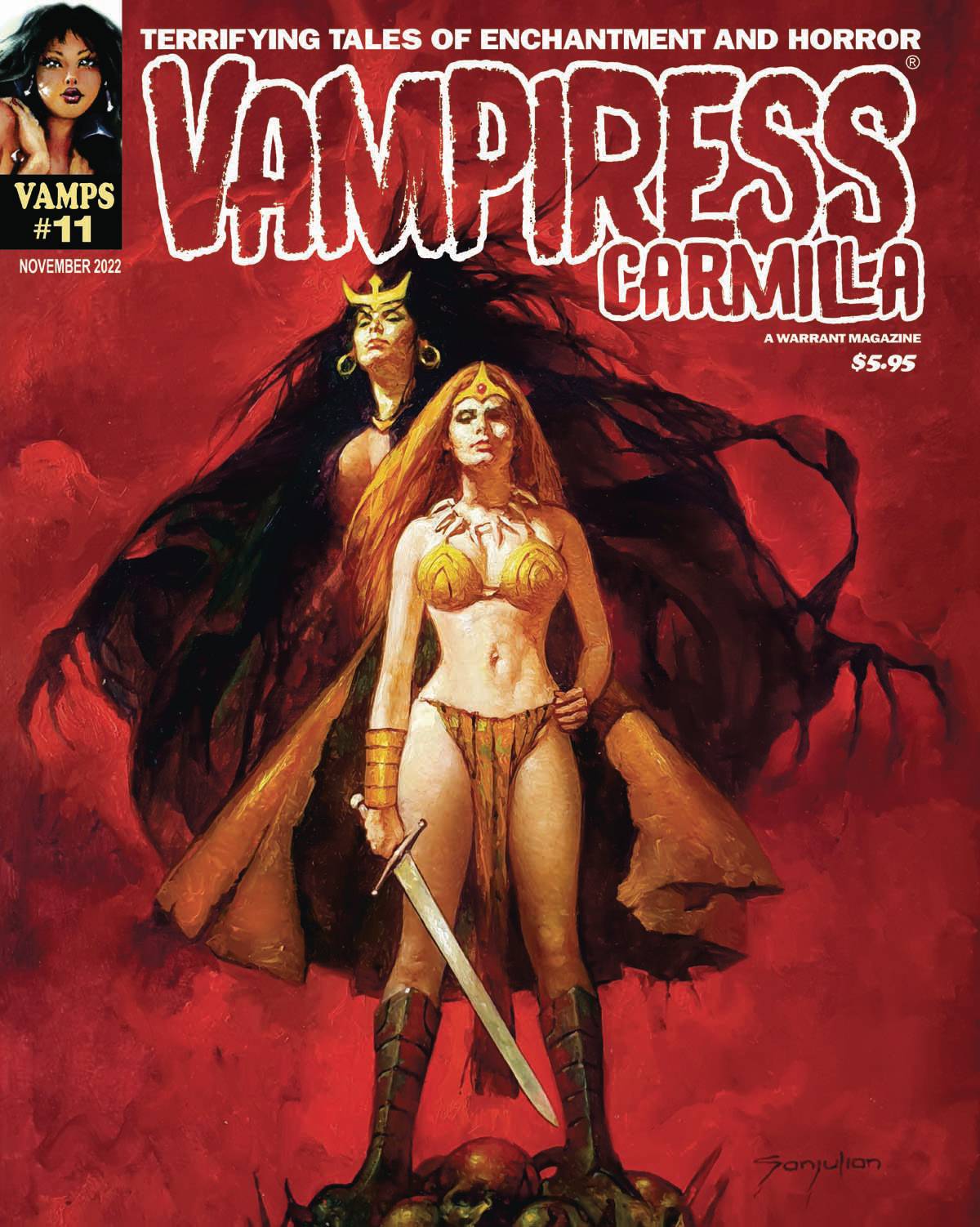 Vampiress Carmilla Magazine #11 (Mature)