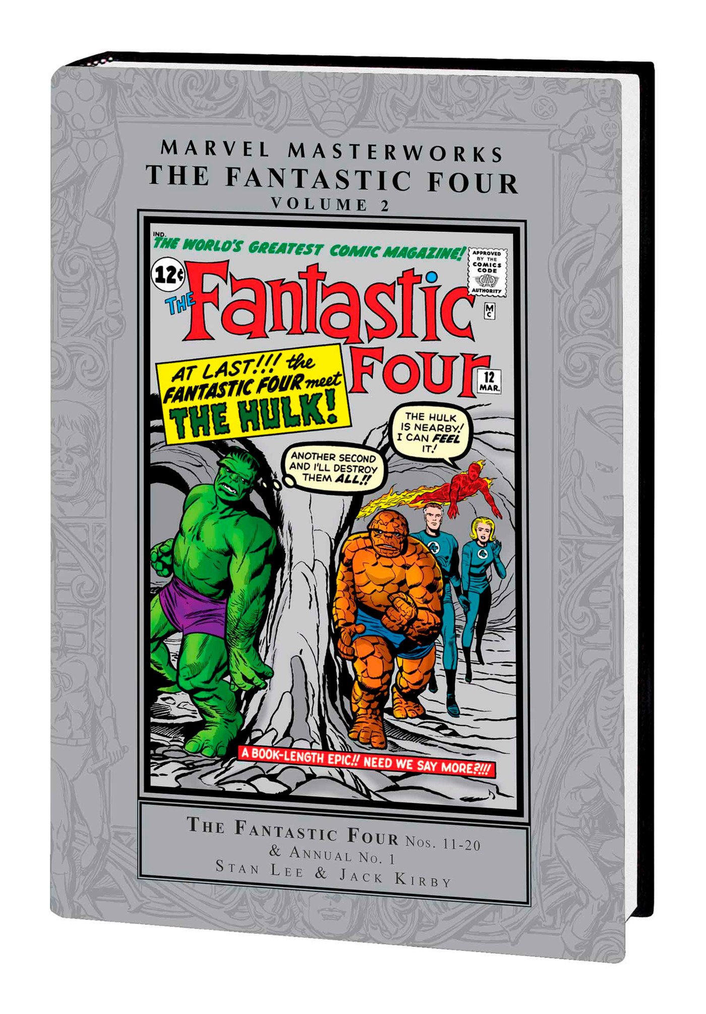 Marvel Masterworks Fantastic Four Hardcover Volume 2 (2023 Printing)