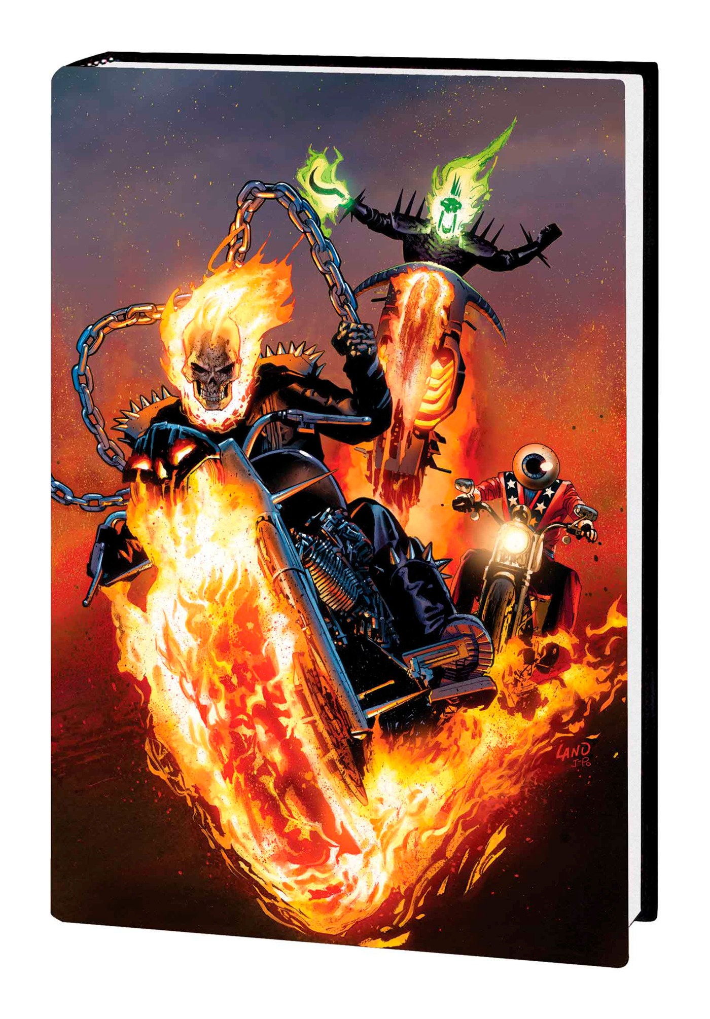 Ghost Rider by Jason Aaron Omnibus Variant (2023 Printing) (Direct Market Edition)