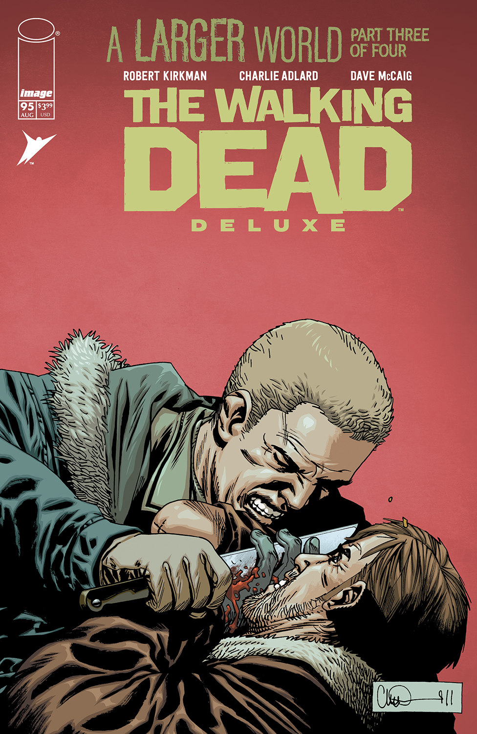 Walking Dead Deluxe #95 Cover B Charlie Adlard & Dave McCaig Variant