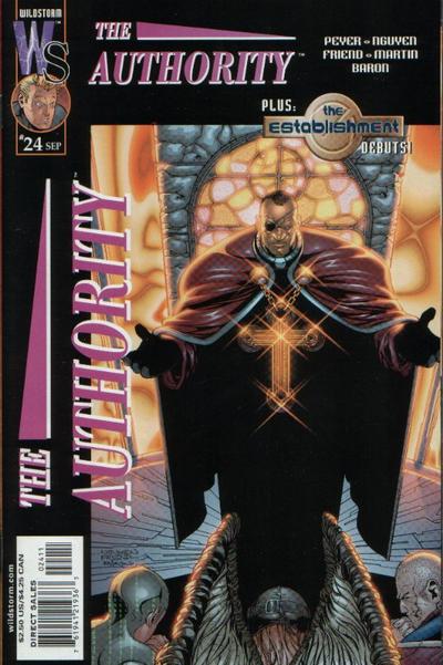 The Authority #24-Very Fine (7.5 – 9)