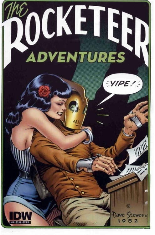 The Rocketeer Adventures Volume 1 #4 (Of 4) Cover B Dan Stevens