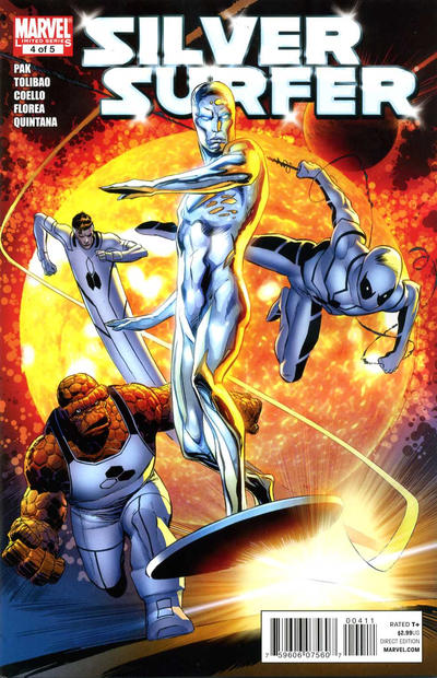 Silver Surfer #4 (2011)-Near Mint (9.2 - 9.8)