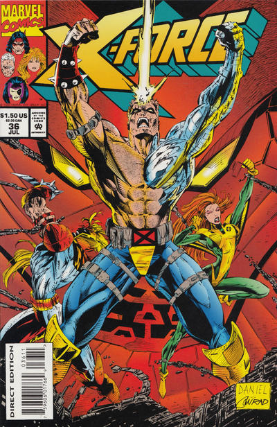 X-Force #36 [Direct Edition]-Fine (5.5 – 7)