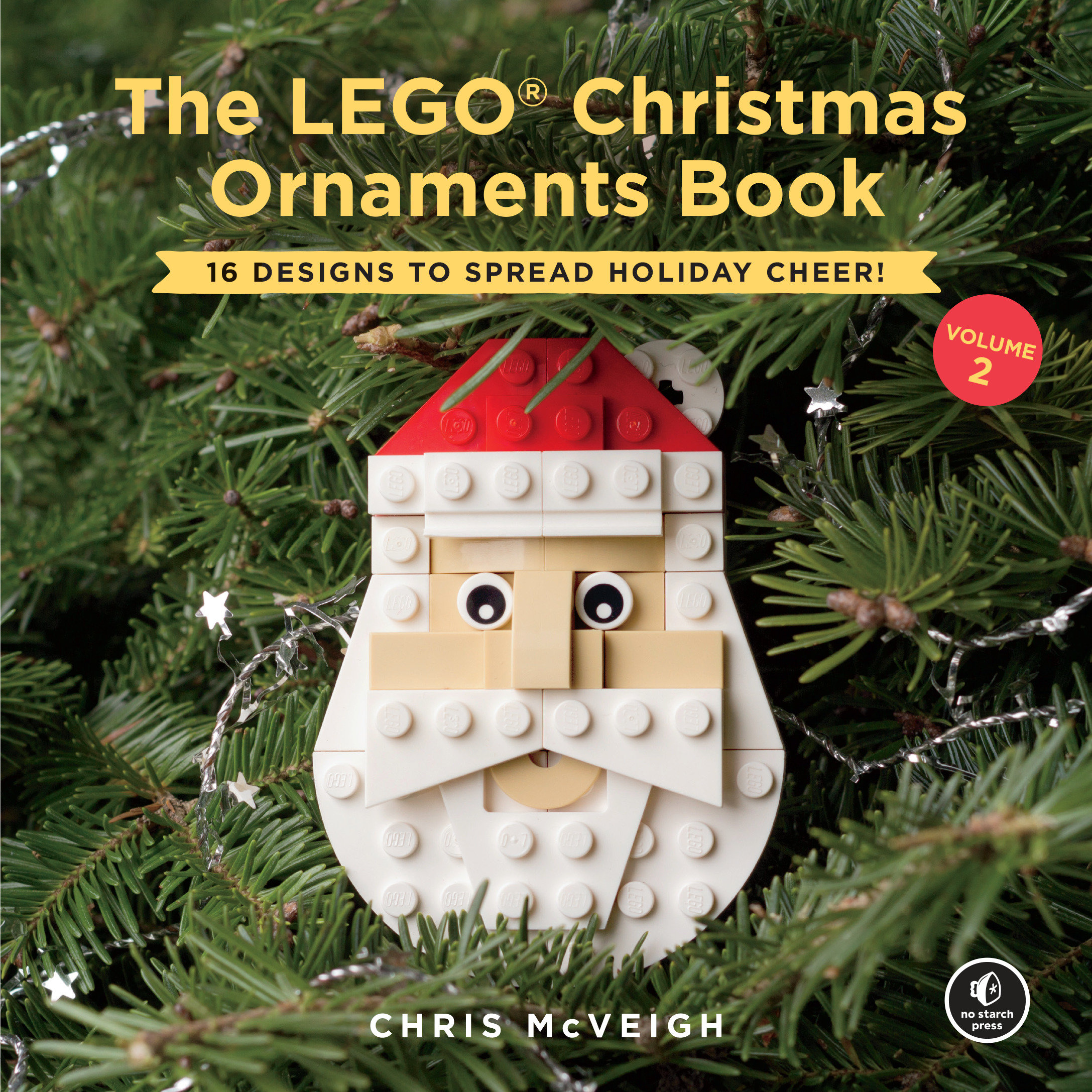 The Lego Christmas Ornaments Book, Volume 2 (Hardcover Book)