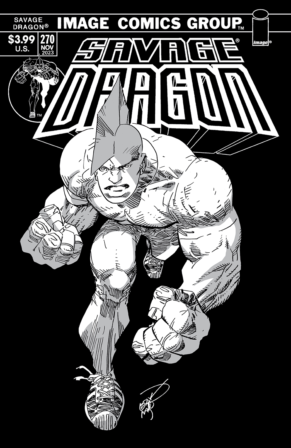 Savage Dragon #270 Cover B Erik Larsen Variant