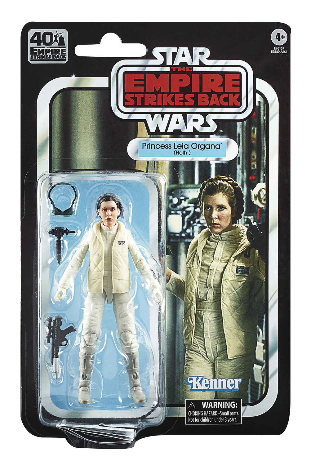 Star Wars Black E5 40th Anniversary 6 Inch Princess Leia Action Figure Case