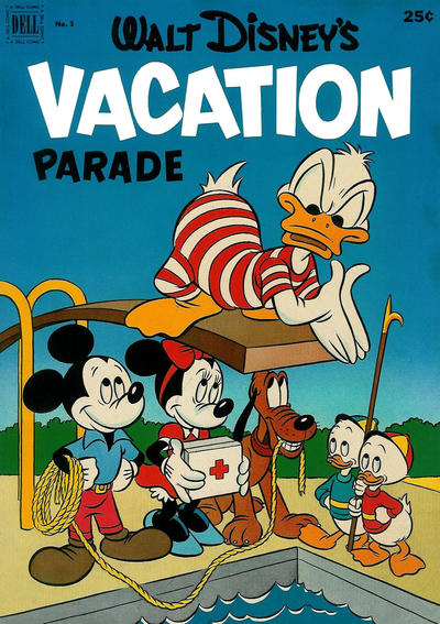 Walt Disney's Vacation Parade #3 - Vg/Fn 5.0