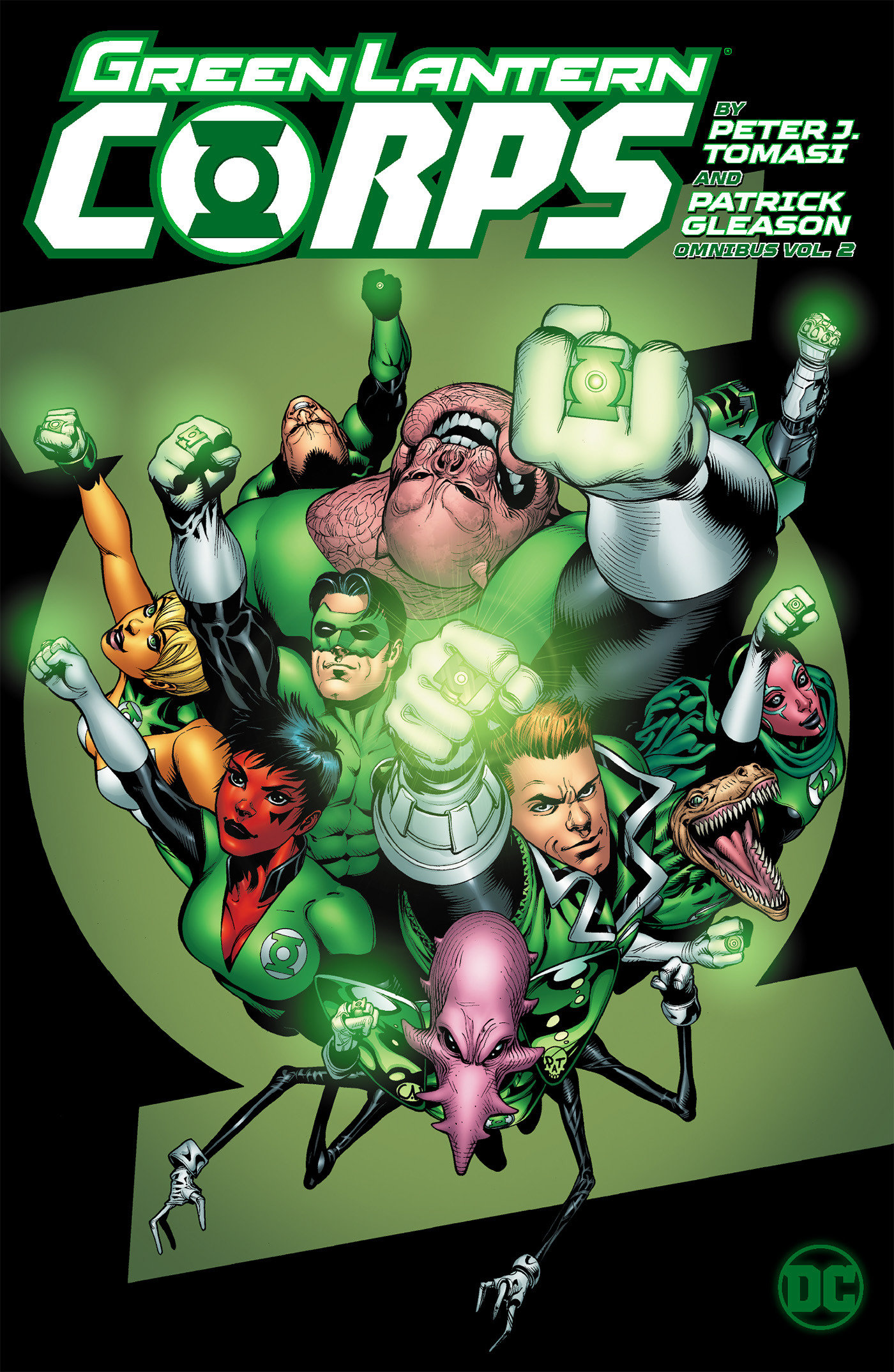 Green Lantern Corps by Peter J Tomasi and Patrick Gleason Omnibus Hardcover Volume 2