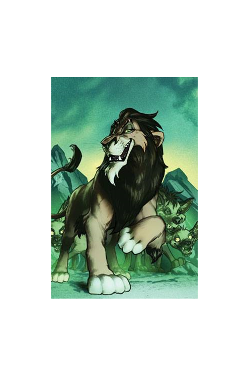 Disney Villains Scar #2 Cover K 1 for 30 Incentive Ha Virgin