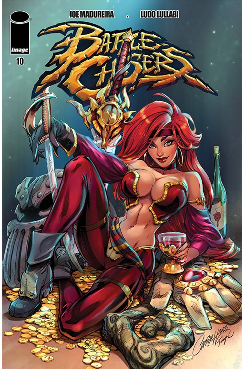 Battle Chasers #10 Cover C Campbell (Mature)
