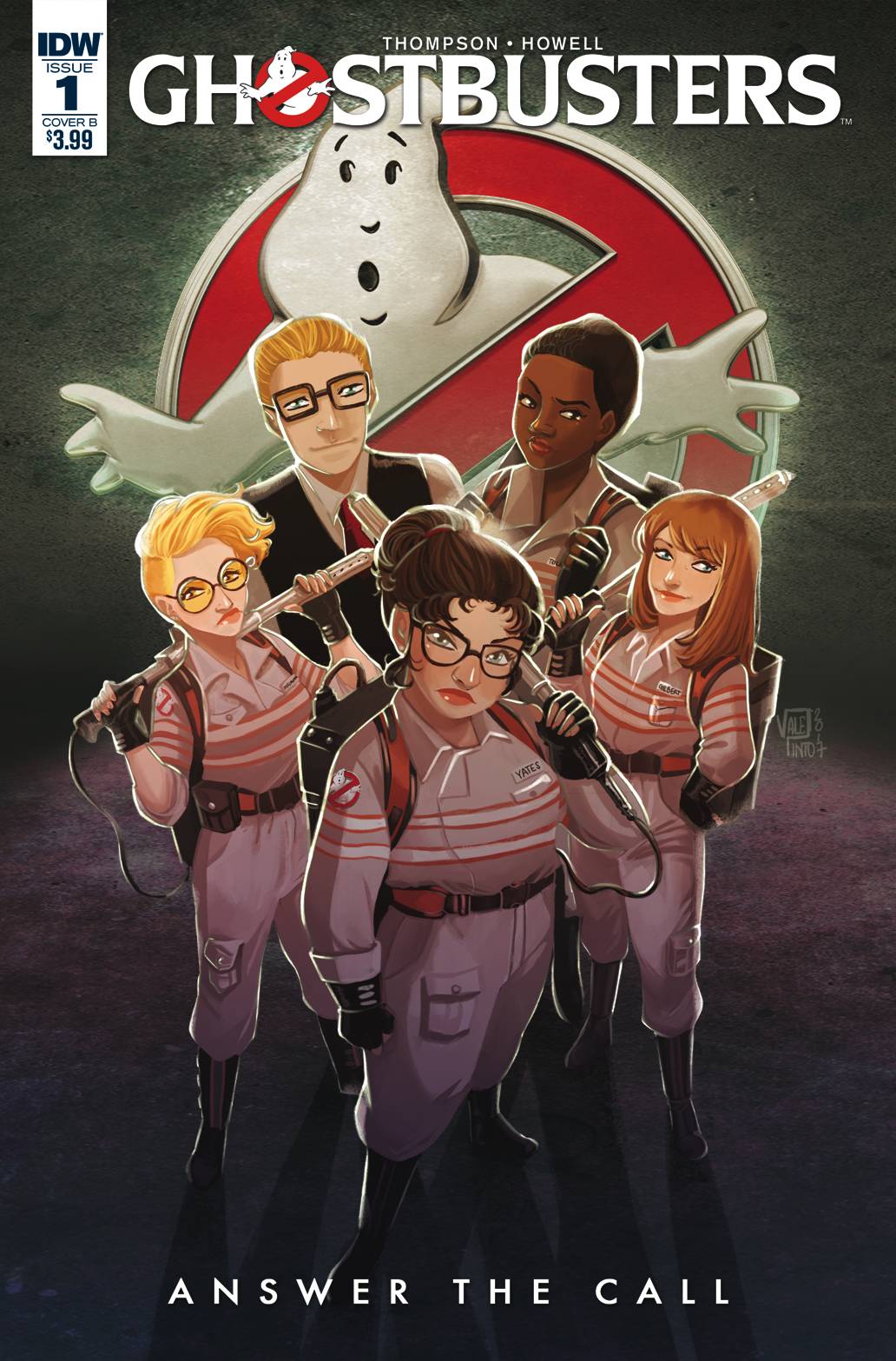 Ghostbusters Answer The Call #1 Cover B Pinto