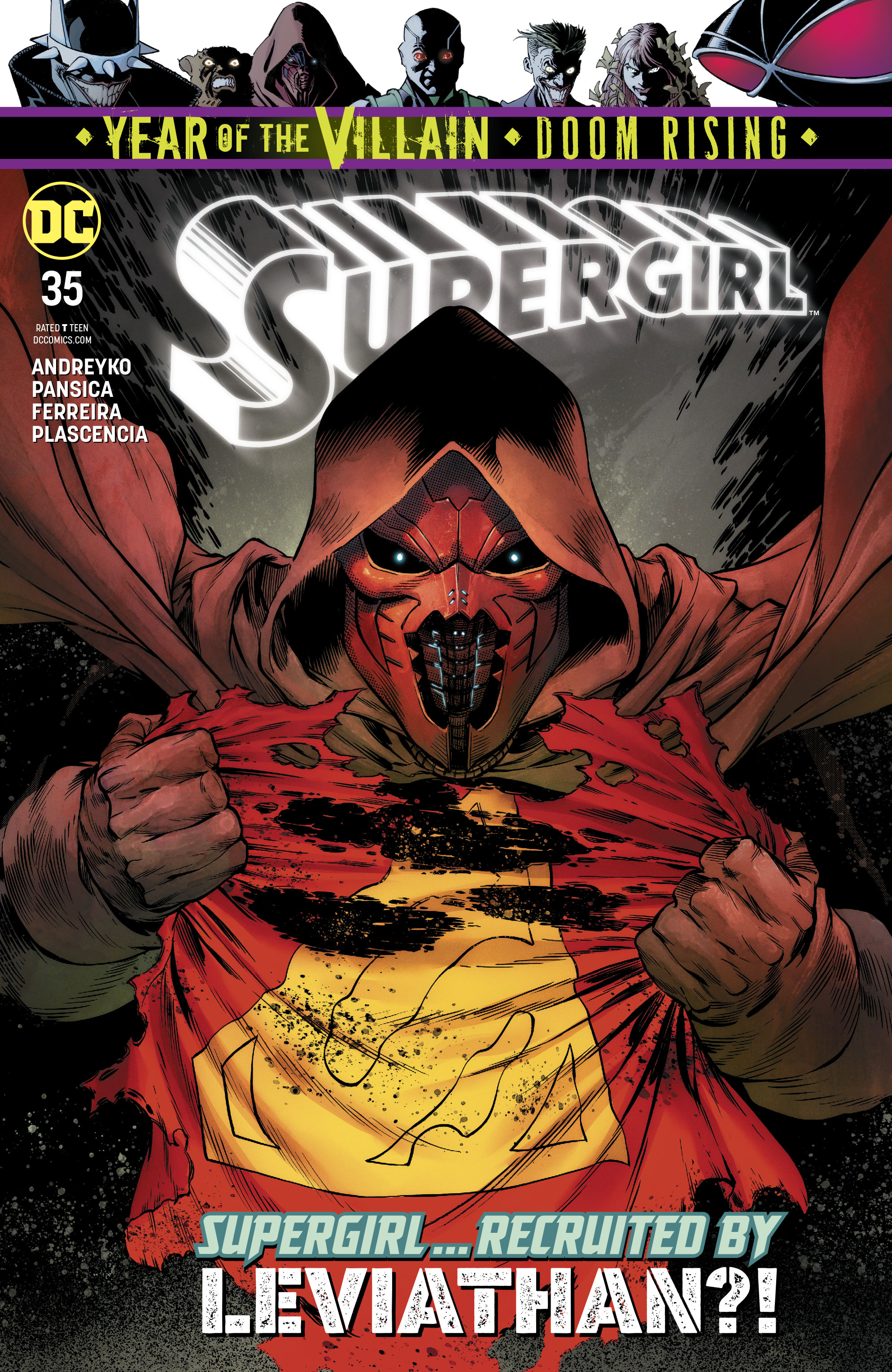 Supergirl #35 Year of the Villain (2016)