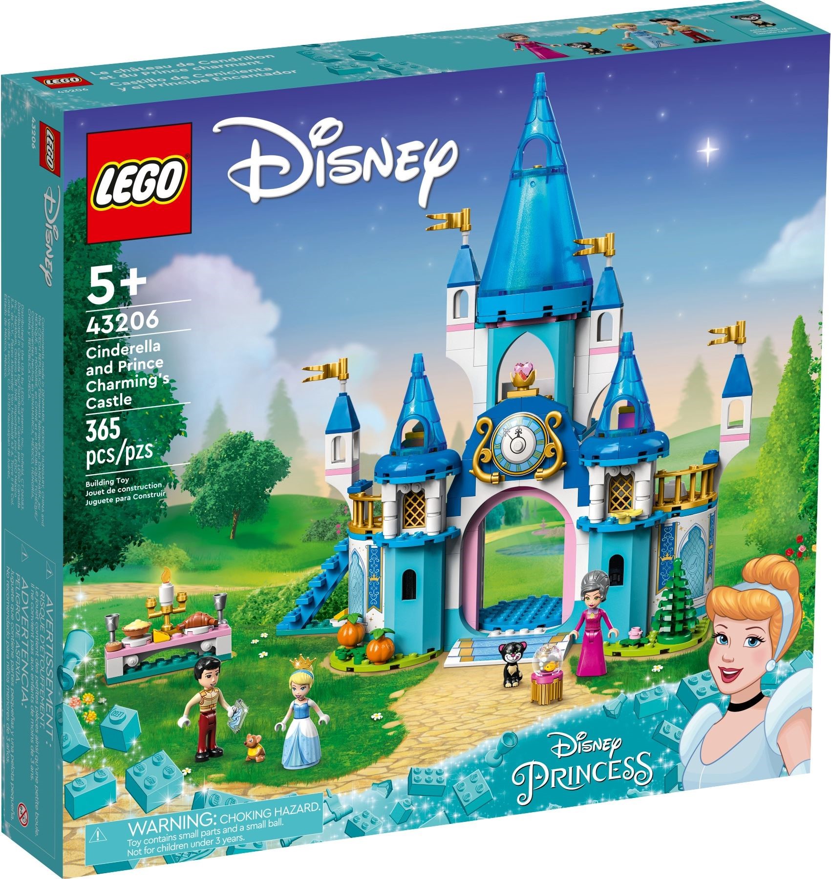 43206 Cinderella And Prince Charming's Castle