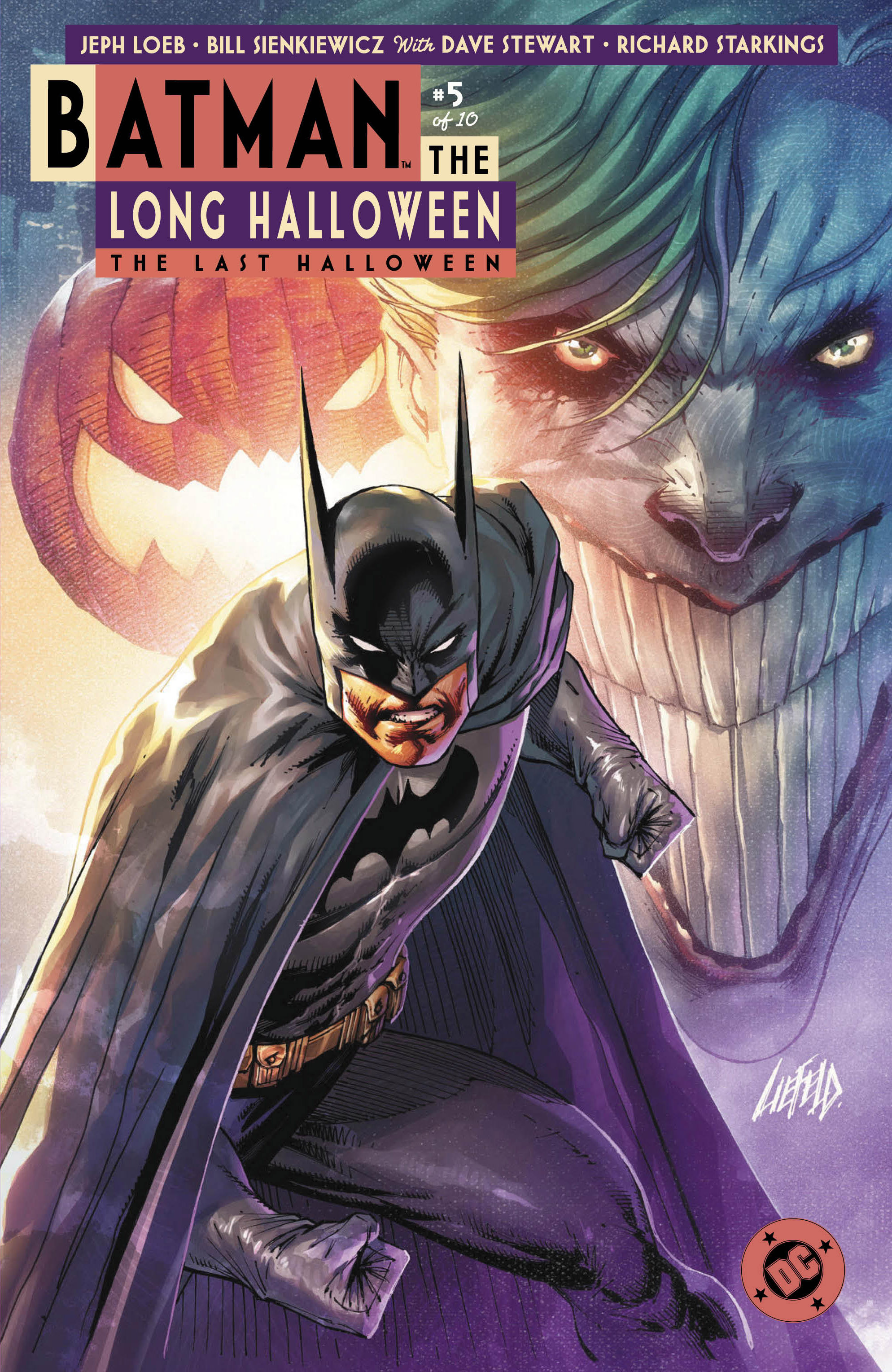 Batman the Long Halloween: The Last Halloween #5 (Of 10) Cover C Rob Liefeld Card Stock Variant