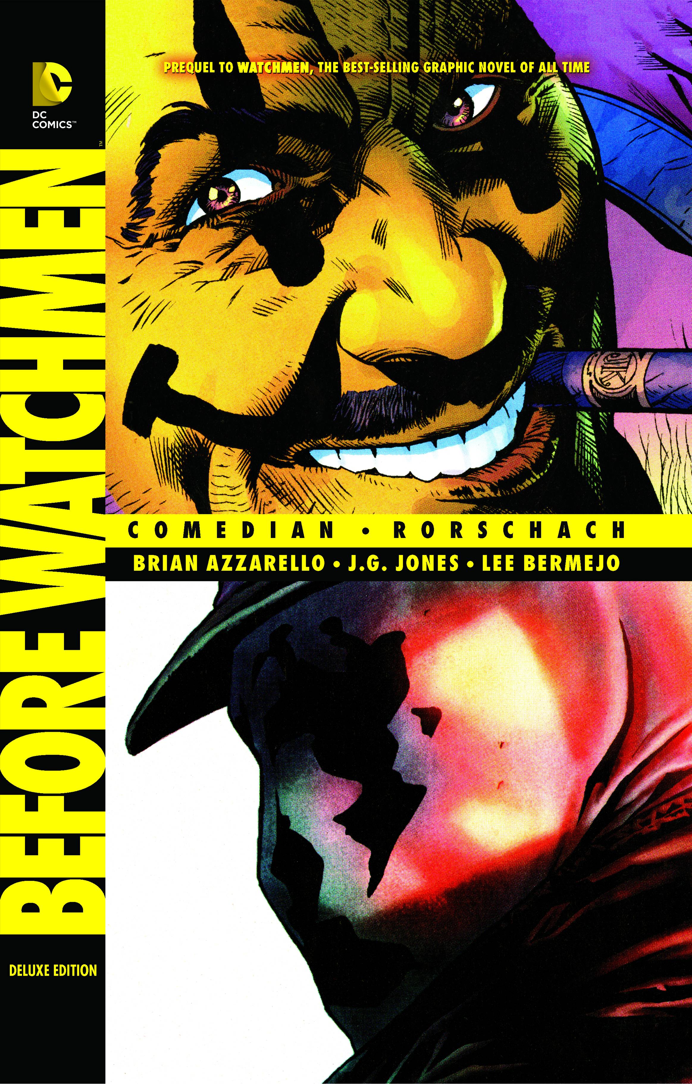 Before Watchmen Comedian Rorschach Deluxe Hardcover