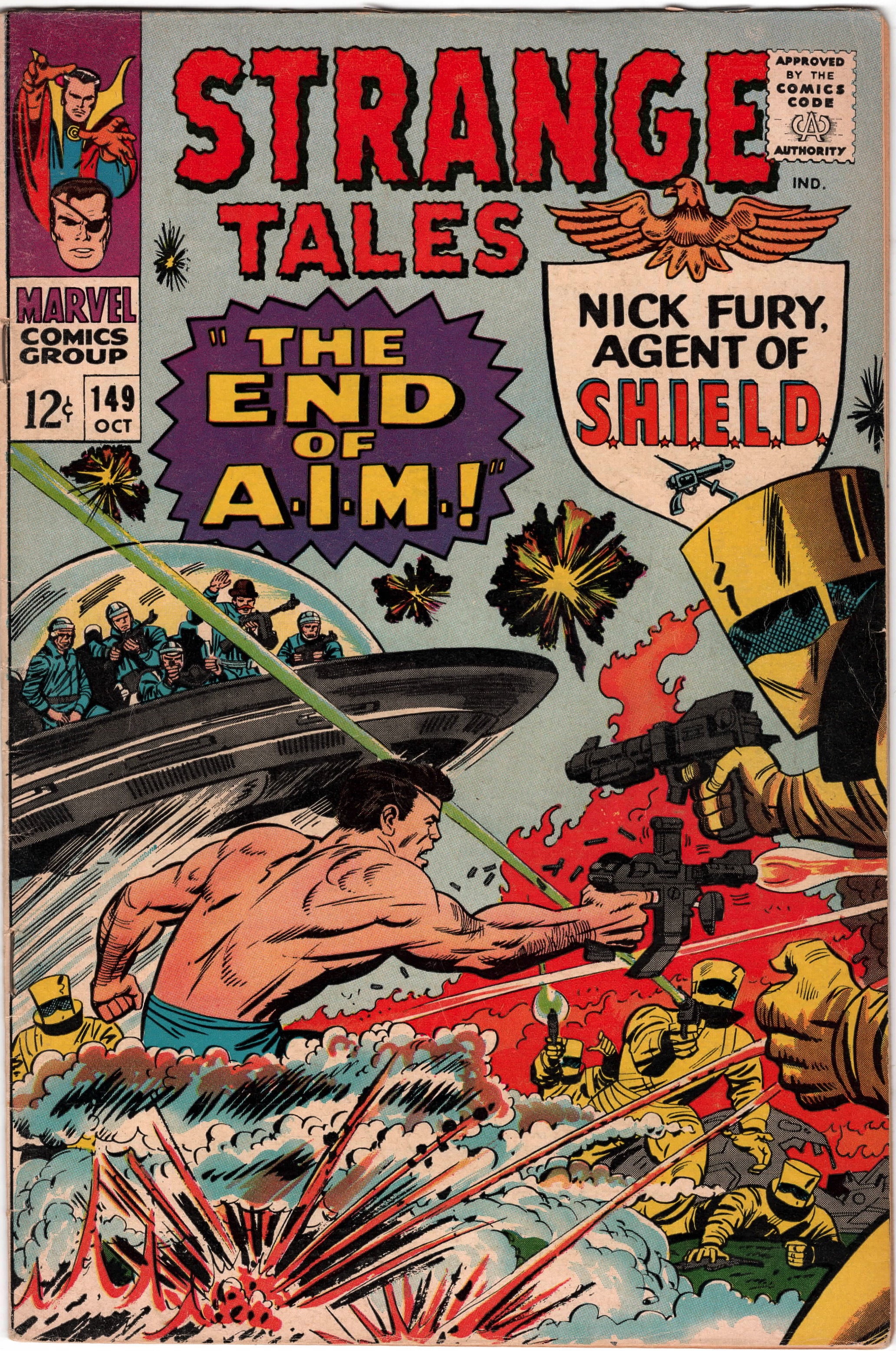 Strange Tales Volume 1 #149