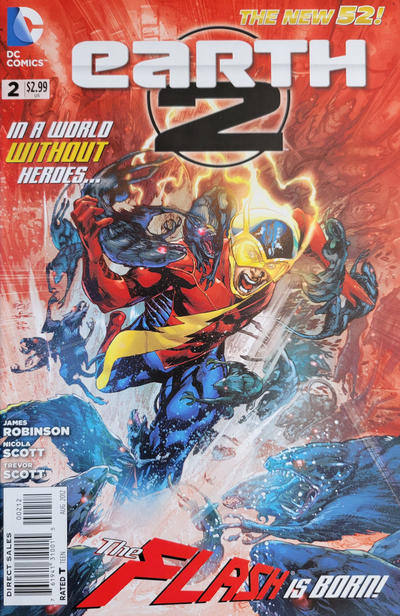 Earth 2 #2 [Second Printing]-Very Fine (7.5 – 9)