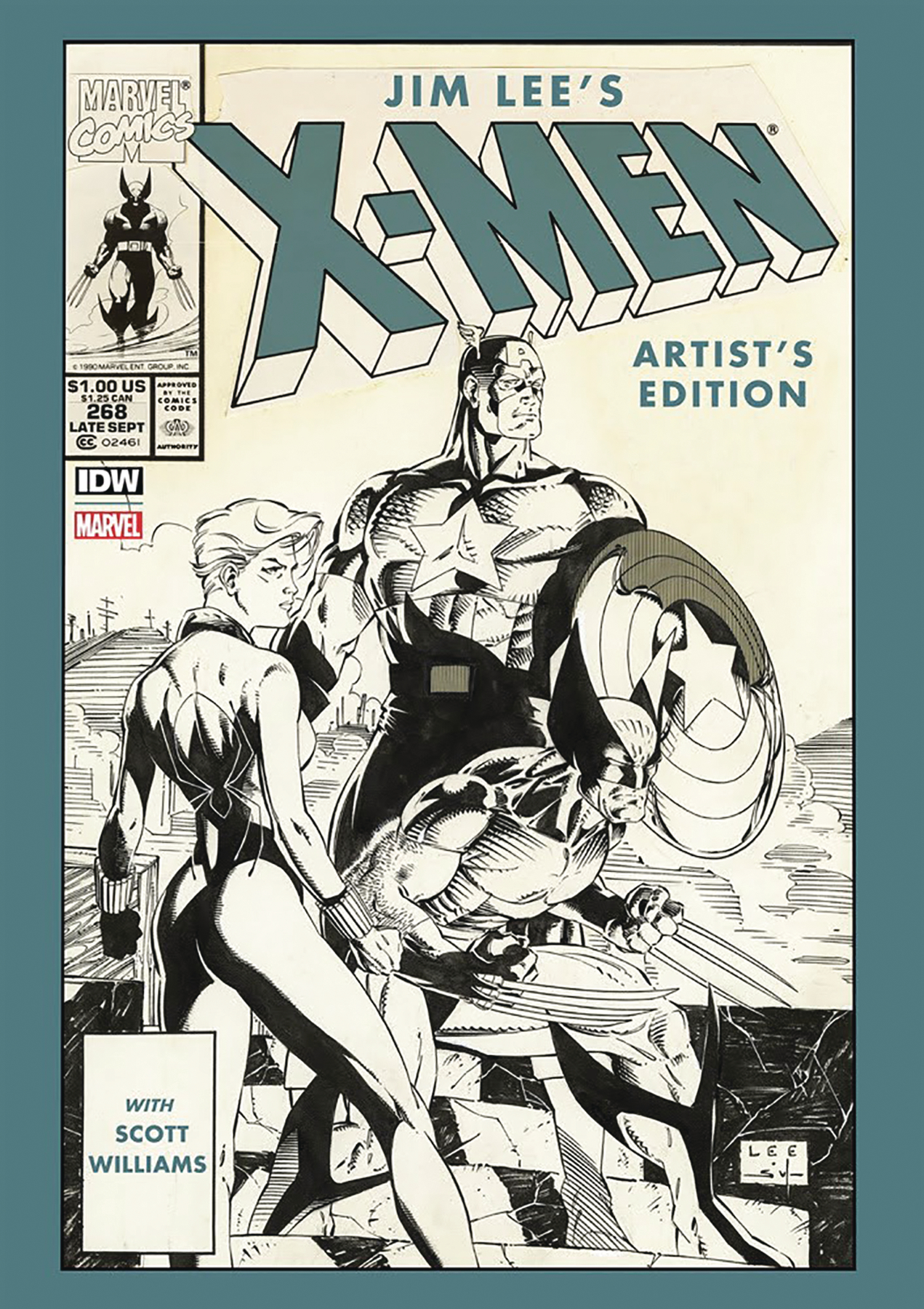 Jim Lee's X-Men Artist Edition Hardcover 2nd Printing