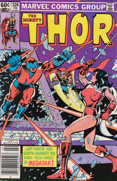 Thor #328 [Newsstand] - Vf 8.0