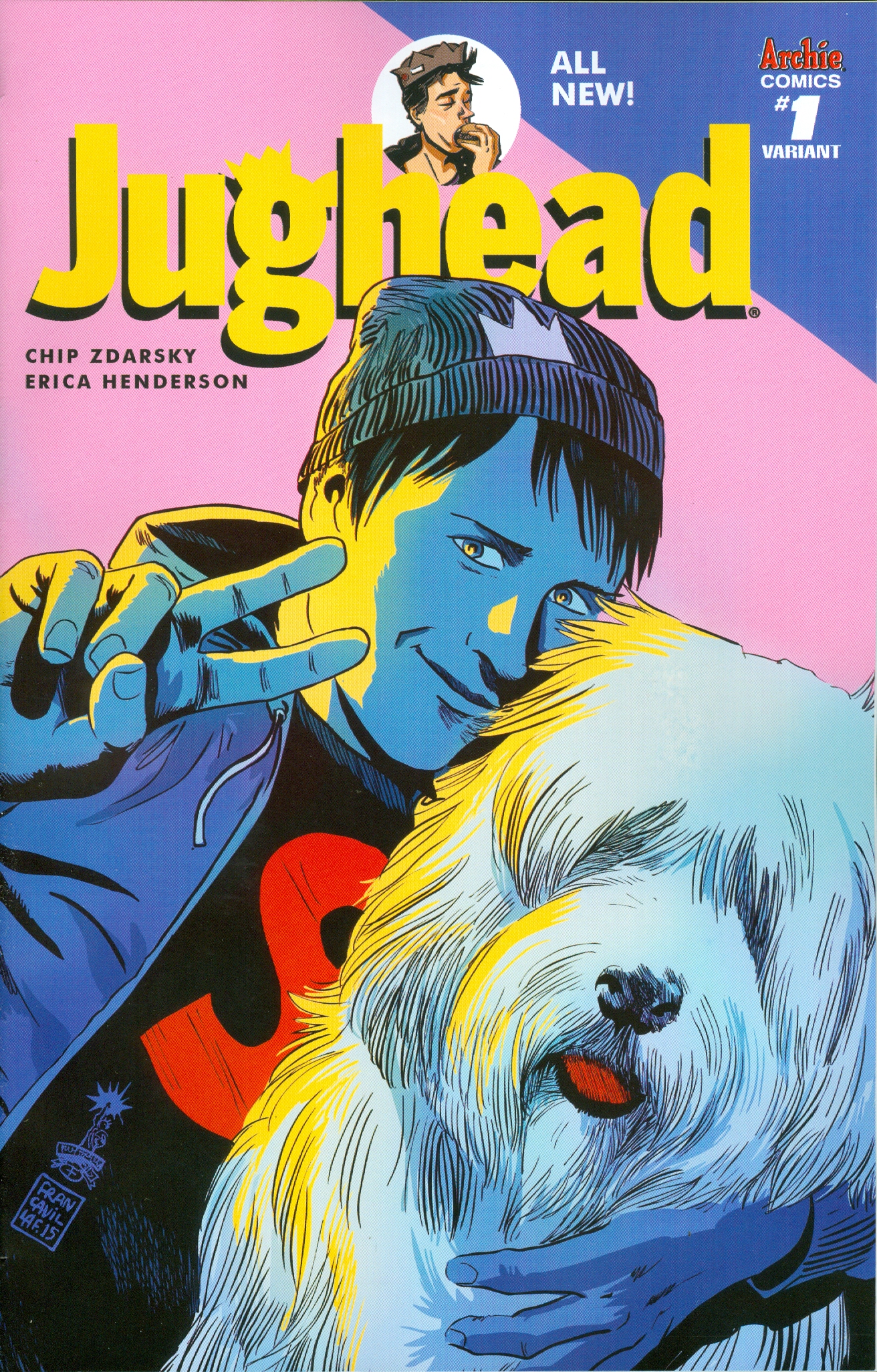 Jughead #1 Francavilla Variant Cover
