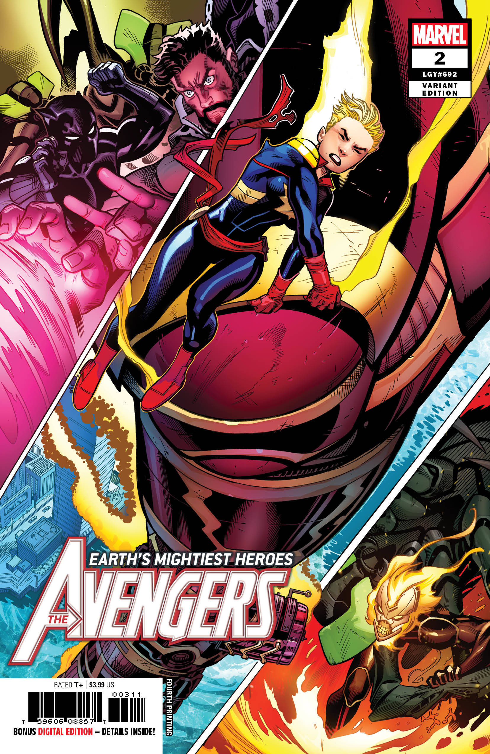 Avengers #2 4th Printing McGuinness Variant (2018)