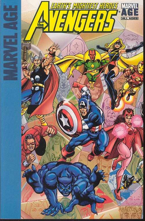 Marvel Age Avengers Earths Mightiest Heroes Graphic Novel 