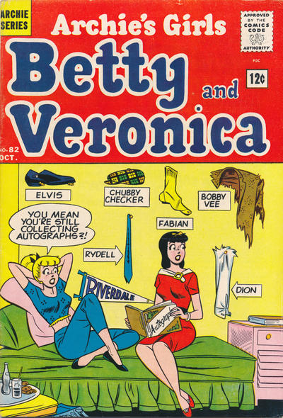 Archie's Girls Betty And Veronica #82 - G+, Minor Pencil On Page 13