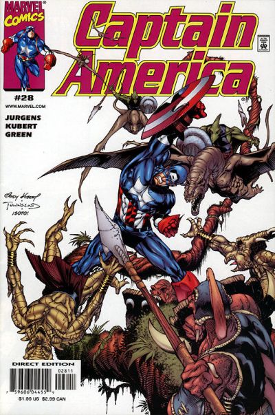 Captain America #28 (1998) Direct Edition]-Fine (5.5 – 7)