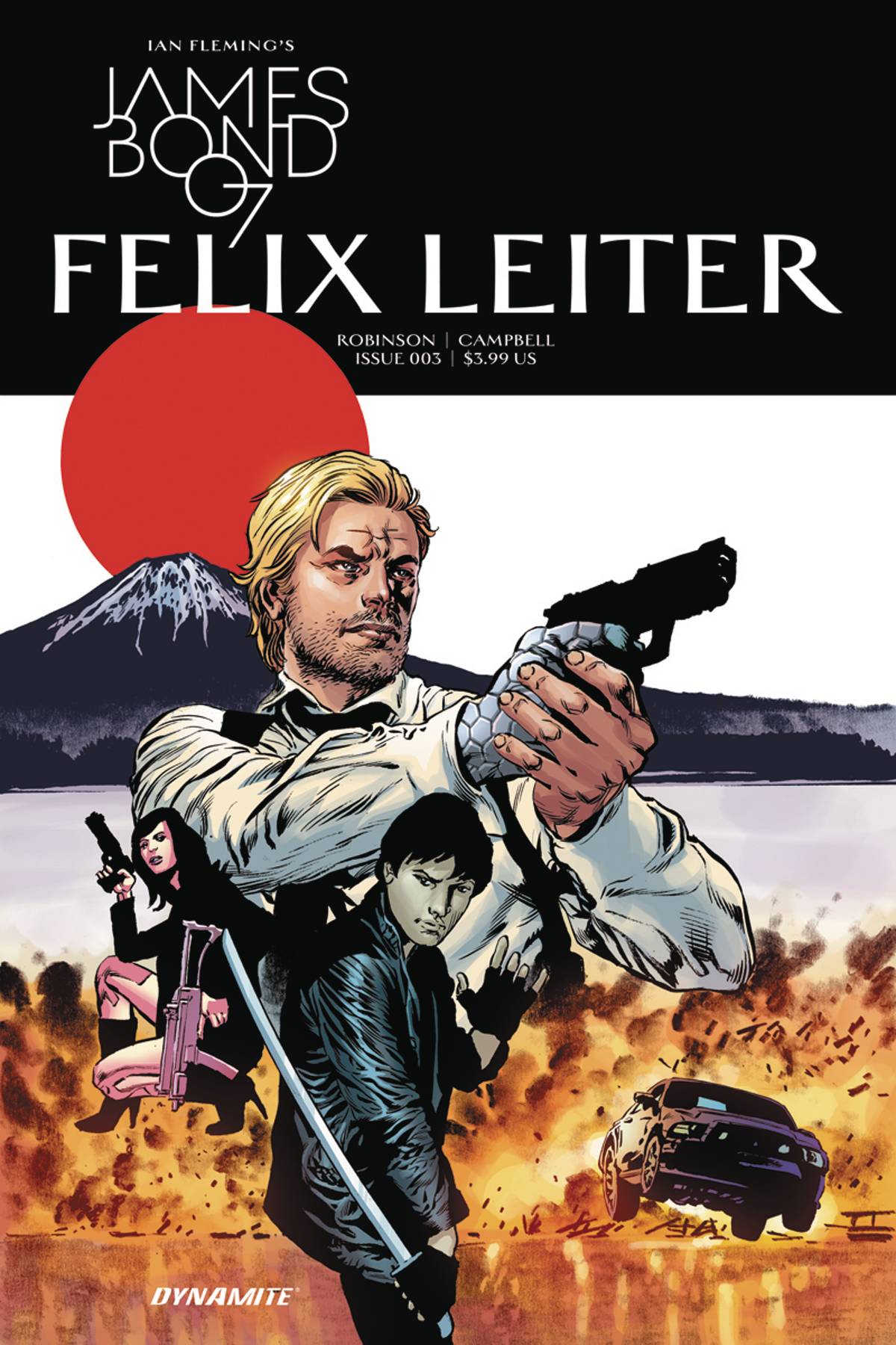 James Bond Felix Leiter #3 Cover A Perkins