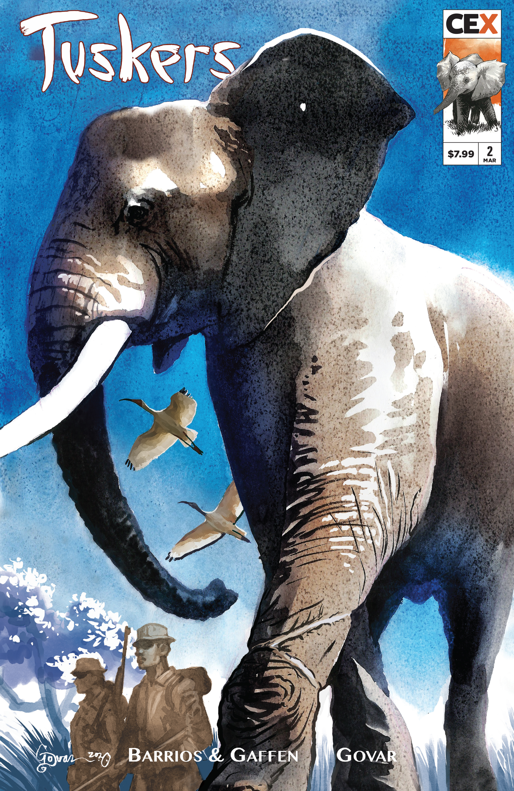 Tuskers #2 Cover A Daniel Govar (Of 3)