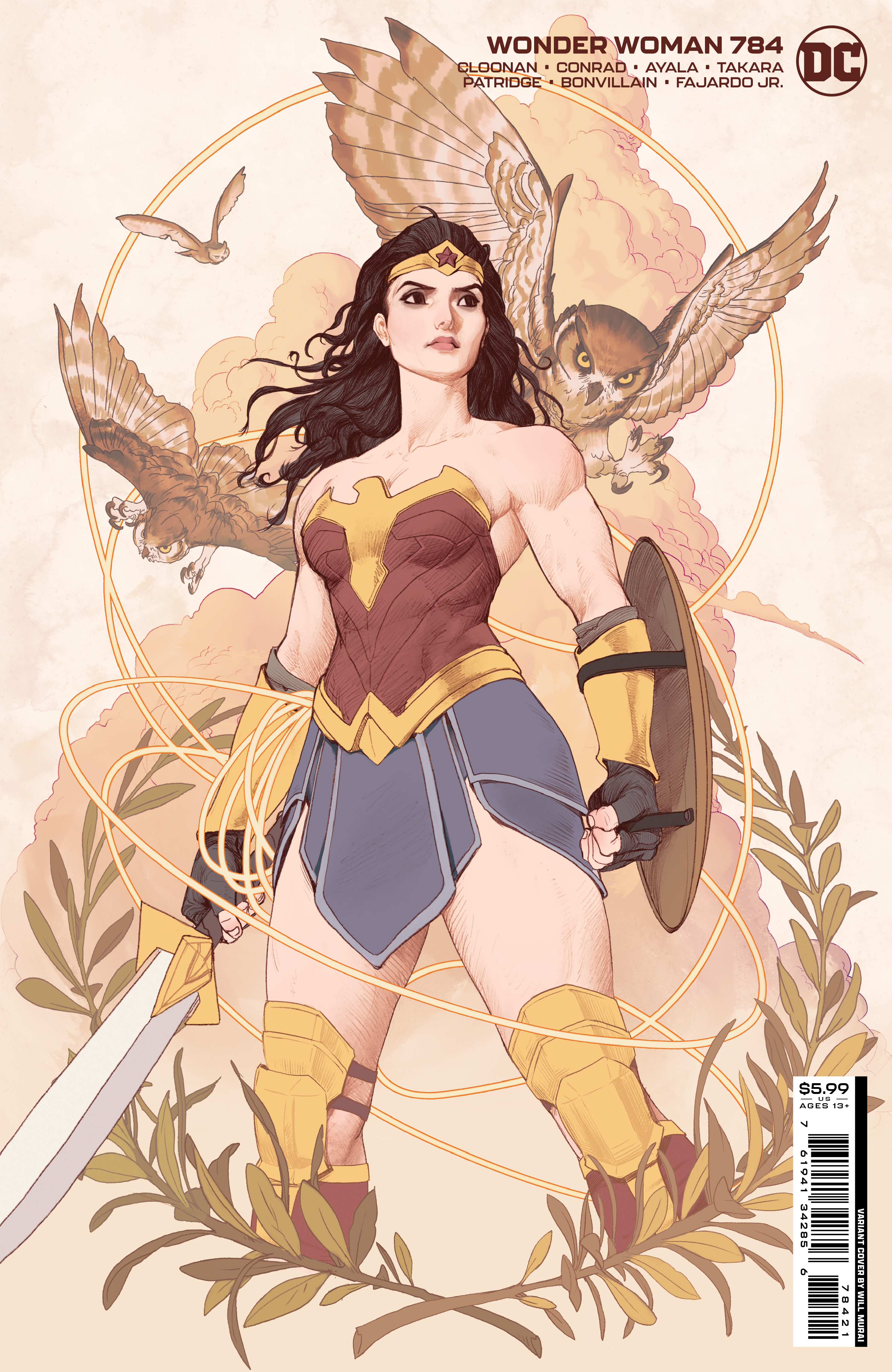 Wonder Woman #784 Cover B Will Murai Card Stock Variant (2016)