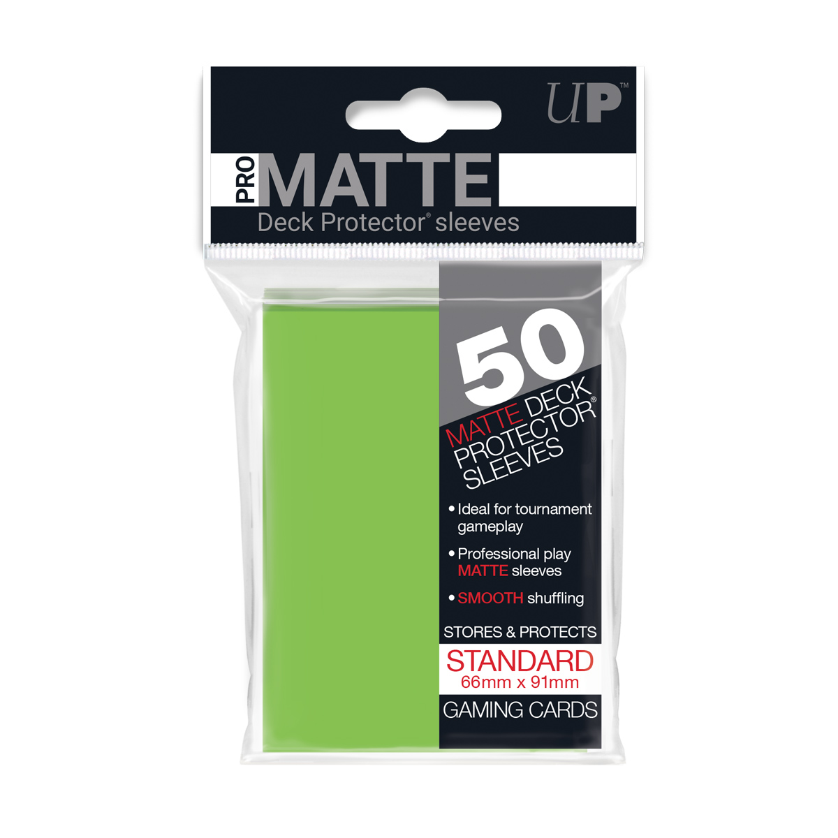 Ultra Pro Deck Protector Sleeves - Pro Matte Lime Green Standard 50ct