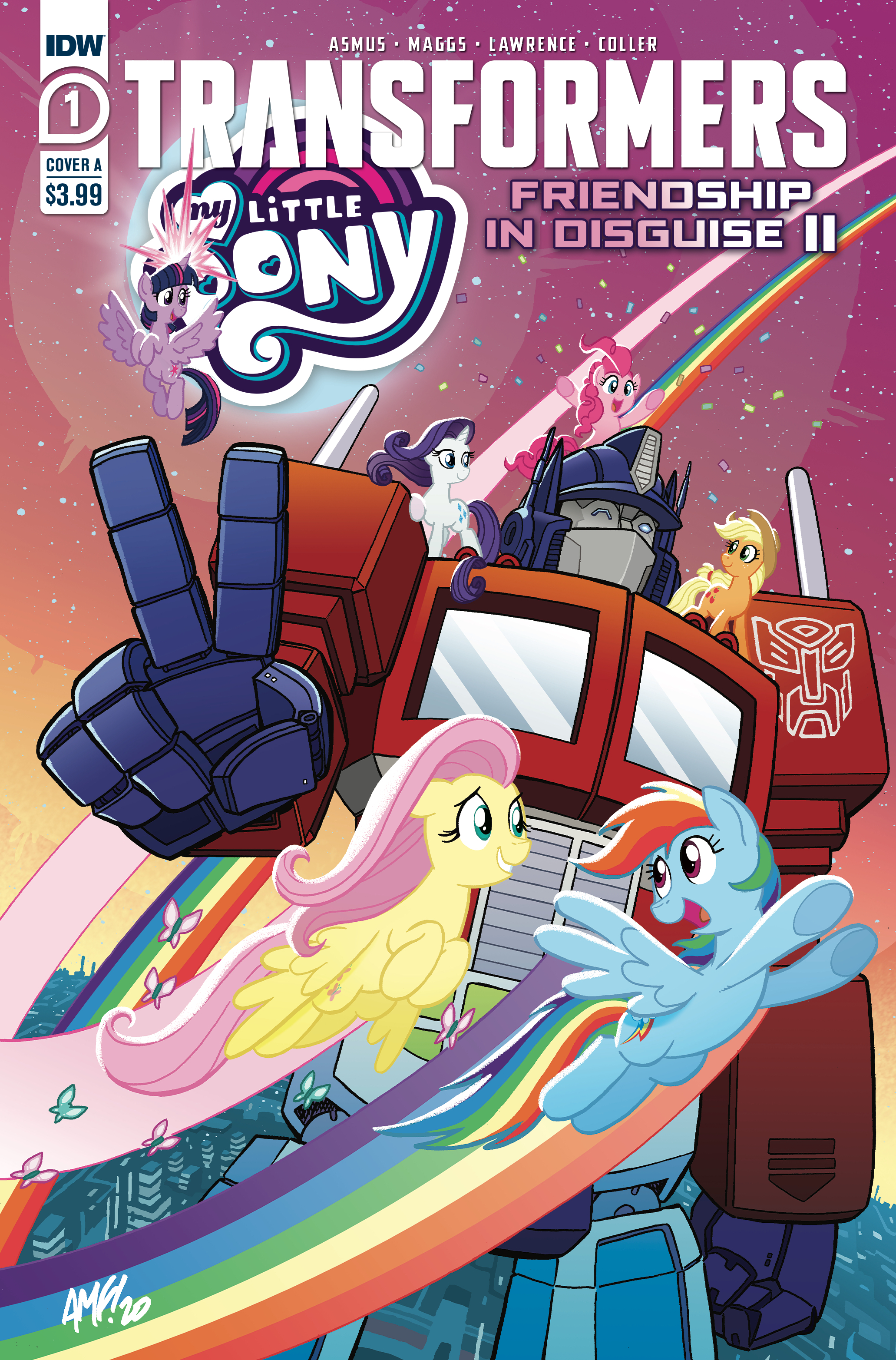My Little Pony Transformers II #1 vr A Tony Fleecs (Of 4)