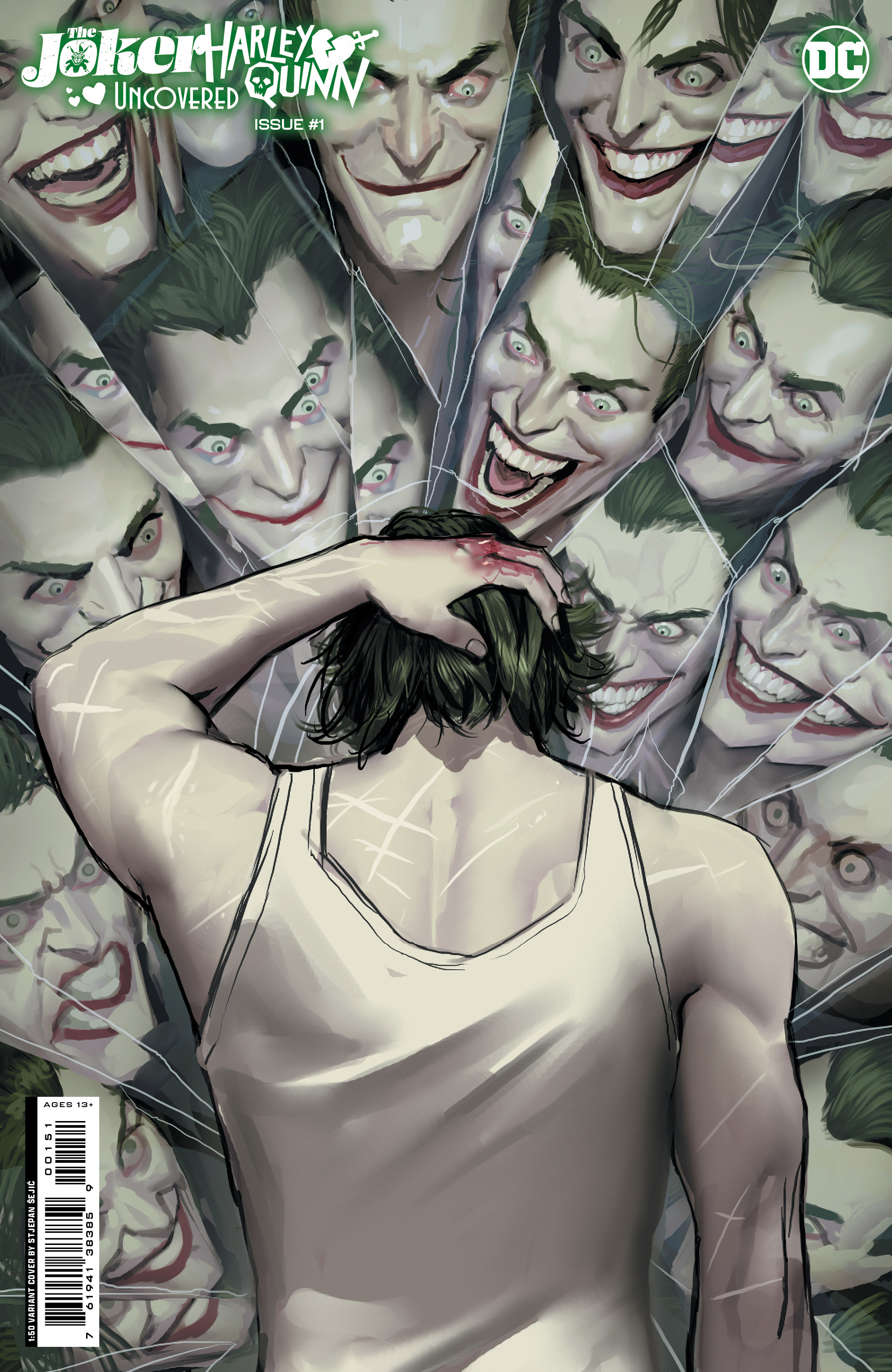Joker Harley Quinn Uncovered #1 (One Shot) Cover F 1 for 50 Incentive Stjepan Sejic Variant
