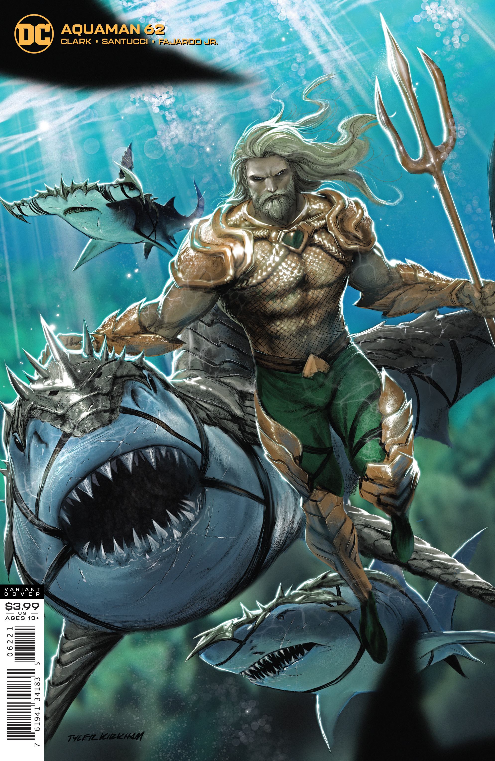 Aquaman #62 Tyler Kirkham Variant Edition (2016)