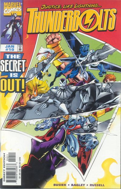 Thunderbolts #10-Near Mint (9.2 - 9.8)