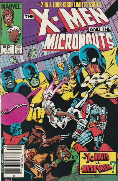 X-Men And The Micronauts #2 [Newsstand]