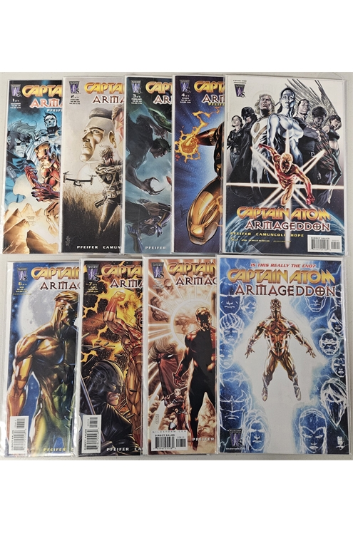 Captain Atom Armageddon #1-9 (2005) Set