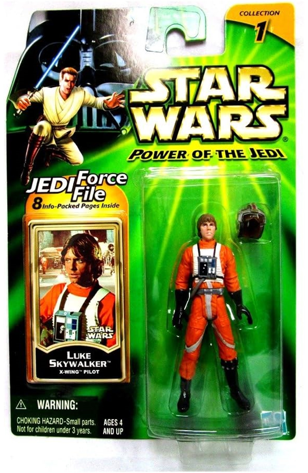 Star Wars Power of The Jedi Luke Skywalker X-Wing Pilot