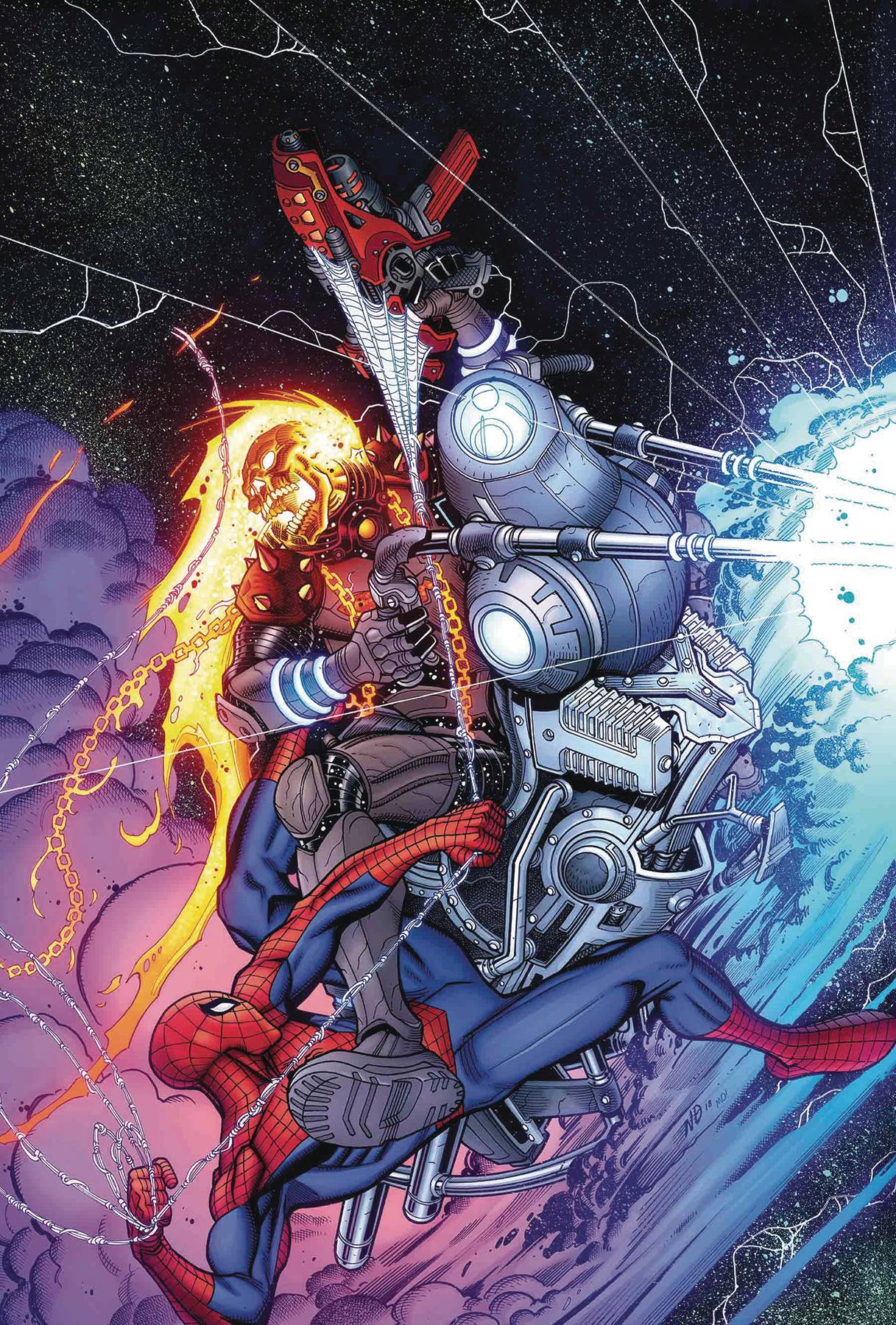 Amazing Spider-Man #5 Bradshaw Ghost Rider Variant (2018)