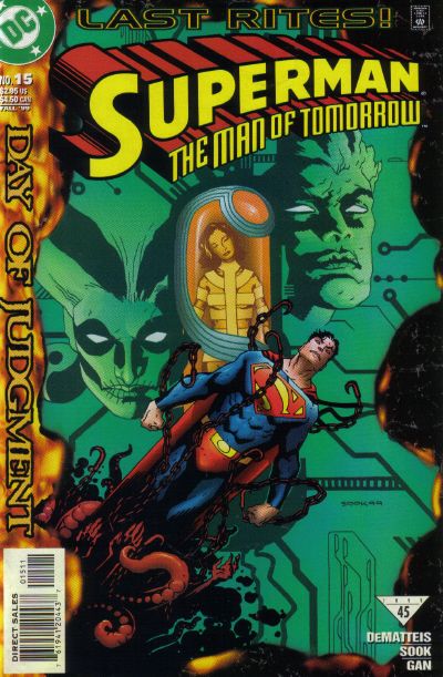 Superman: The Man of Tomorrow #15 [Direct Sales]-Fine (5.5 – 7) Final Issue.