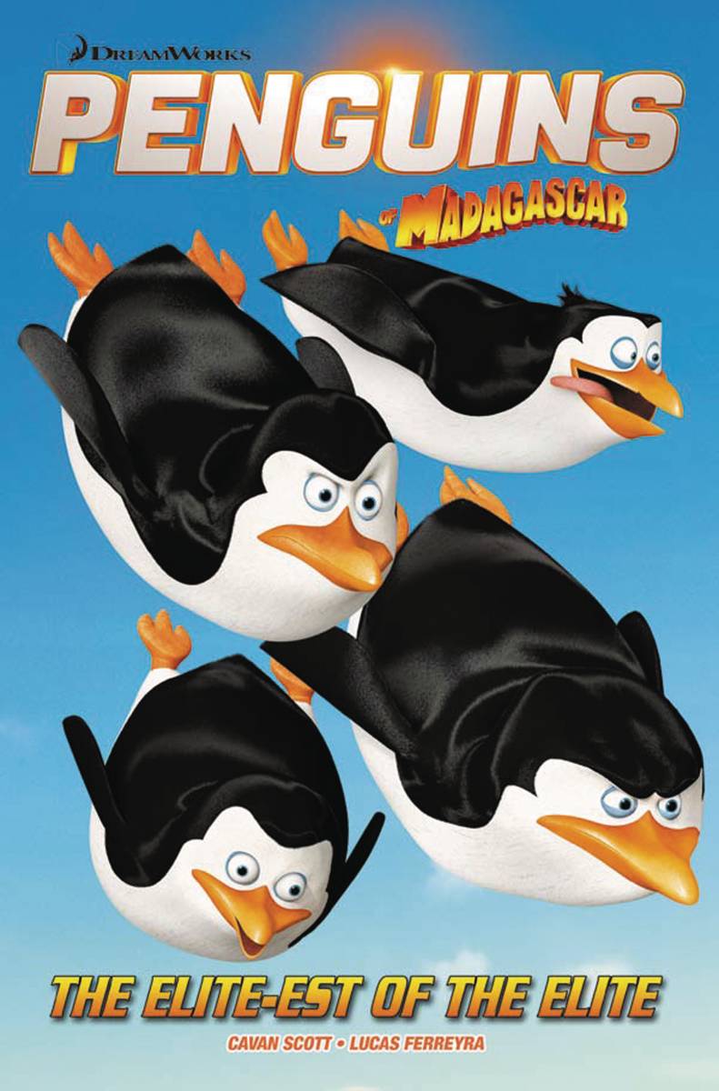 Penguins of Madagascar Graphic Novel Elitest of Elite